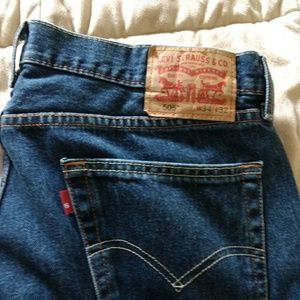 Mens Levi's 505 34x32